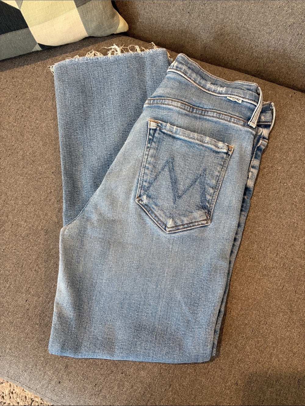 Mother Denim The Tripper Ankle Fray in Play Like a Pirate 🏴☠️